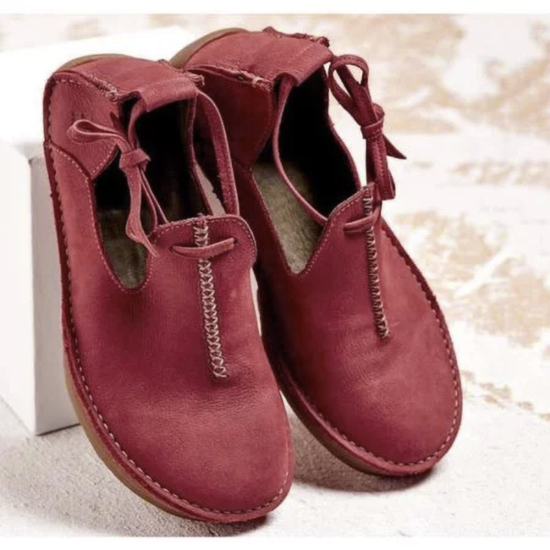 MW | Lässige Vintage-Loafer mit Schnürsenkeln