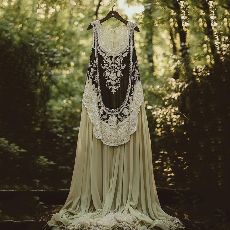 Wunderschön gefertigte Kleid