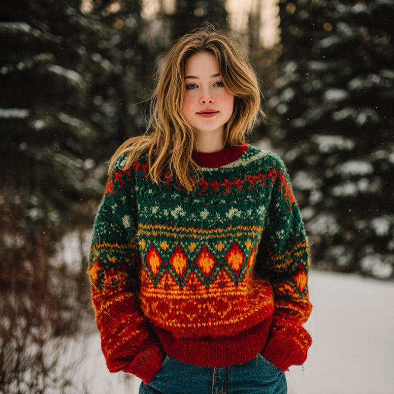 Anmutig gestaltete Pullover