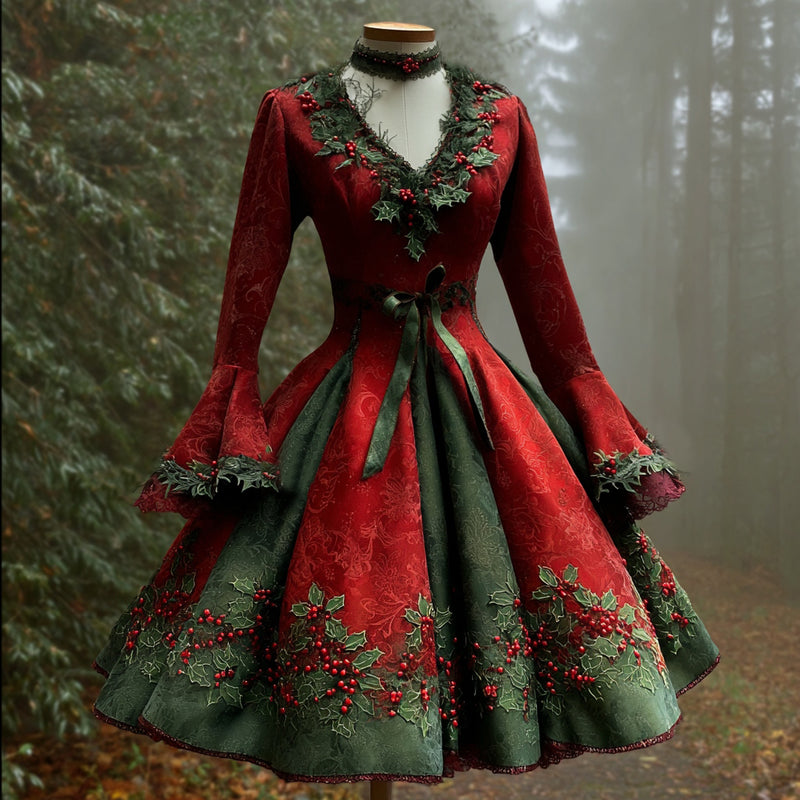 Anmutig gestaltete Kleid