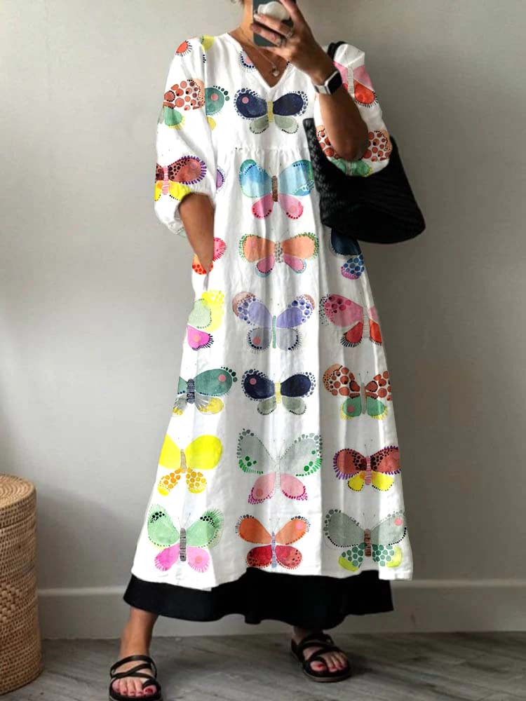 Anmutig gestaltete Kleid