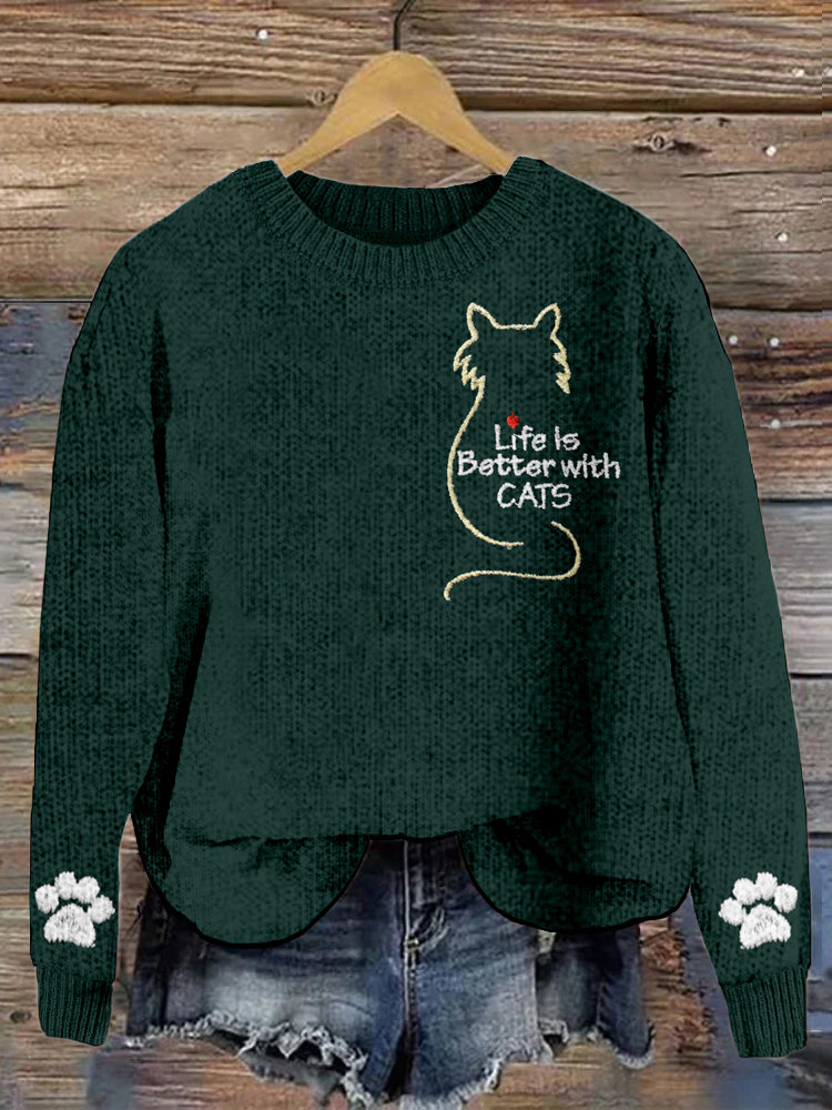 Anmutig gestaltete Pullover