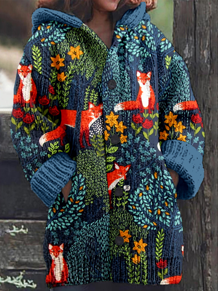 Zeitloser Vintage-Stil Strickjacke
