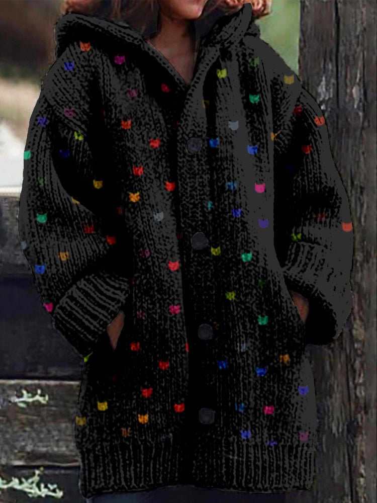 Vintage inspirierte Strickjacke