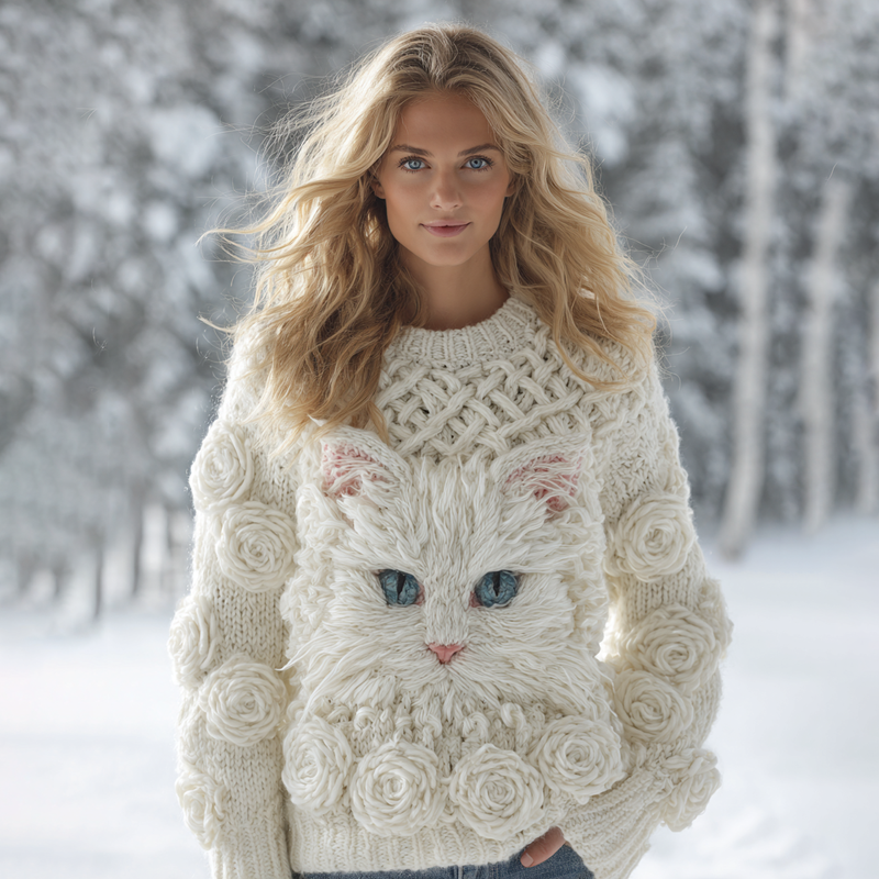 Klassische Vintage Pullover