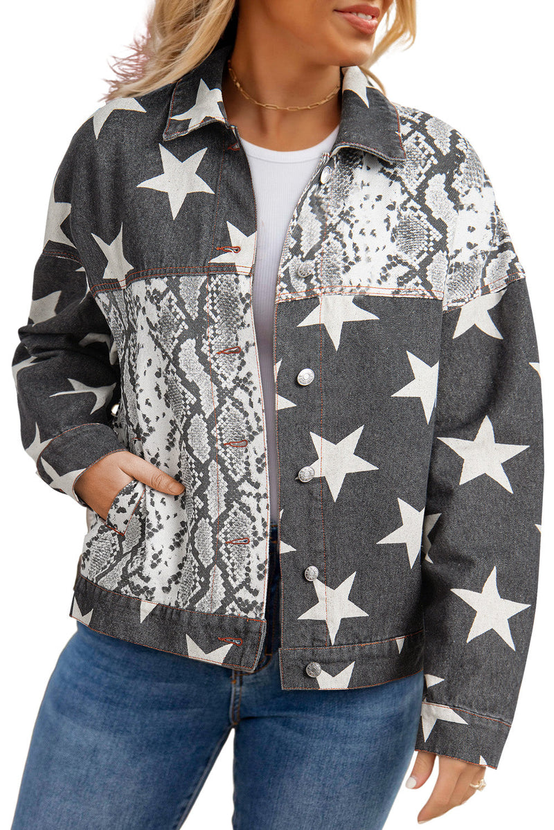 Anmutig gestaltete Jacke