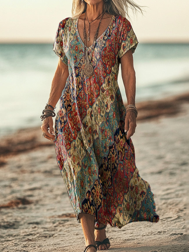Zeitloser Vintage-Stil Kleid