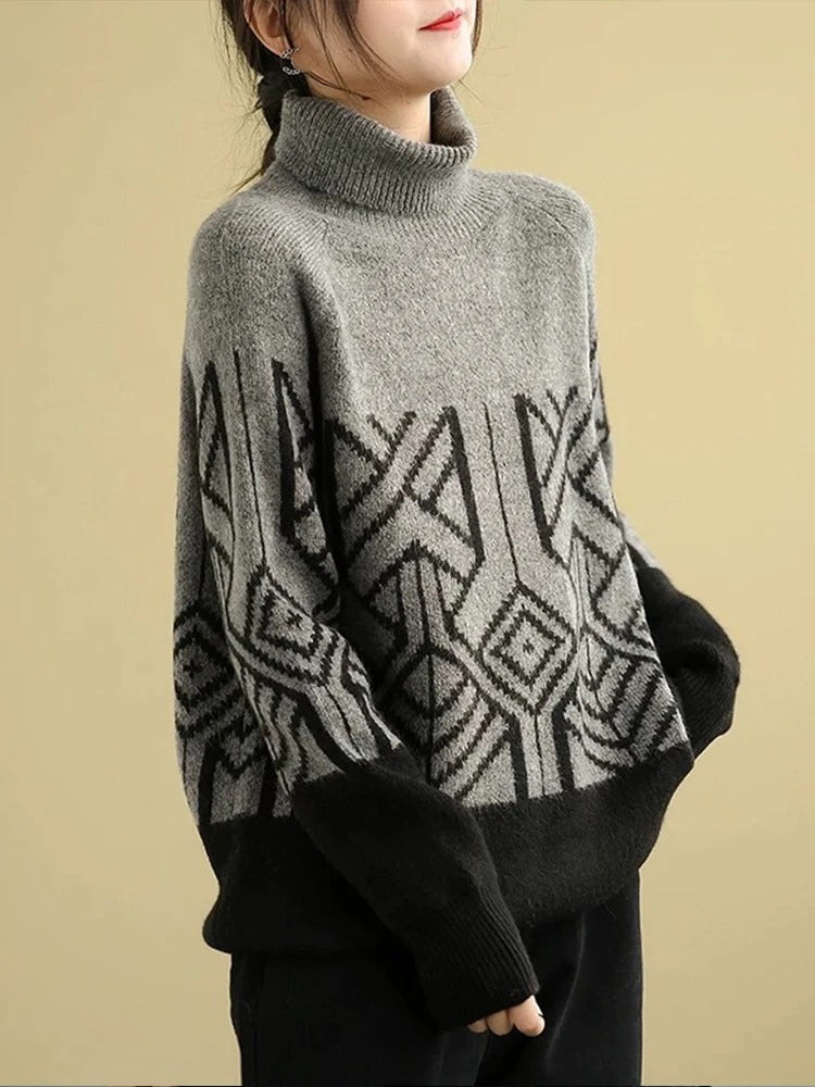 MW | MW – Strickpullover mit Rollkragen