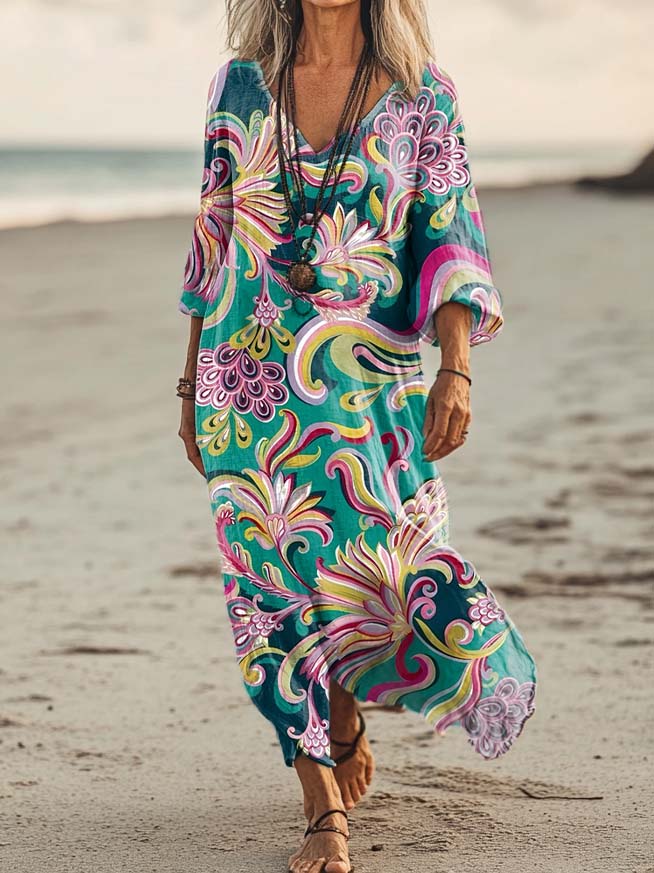 Zeitloser Vintage-Stil Kleid