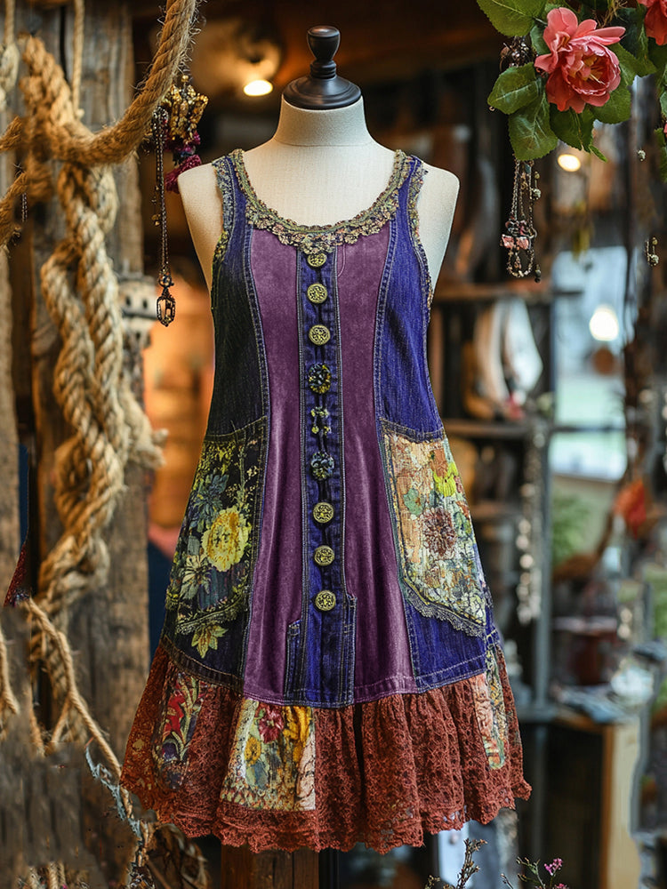 Zeitloser Vintage-Stil Kleid