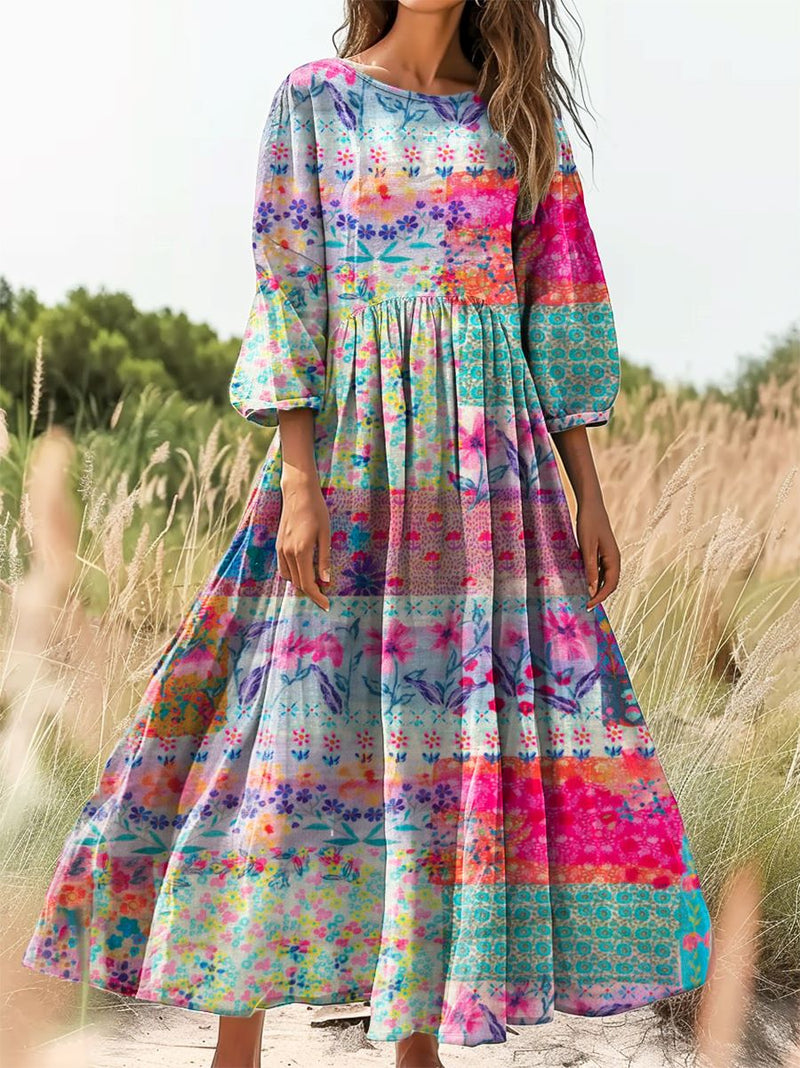 Klassische Vintage Kleid