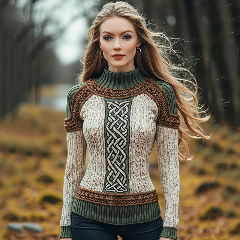 Anmutig gestaltete Pullover