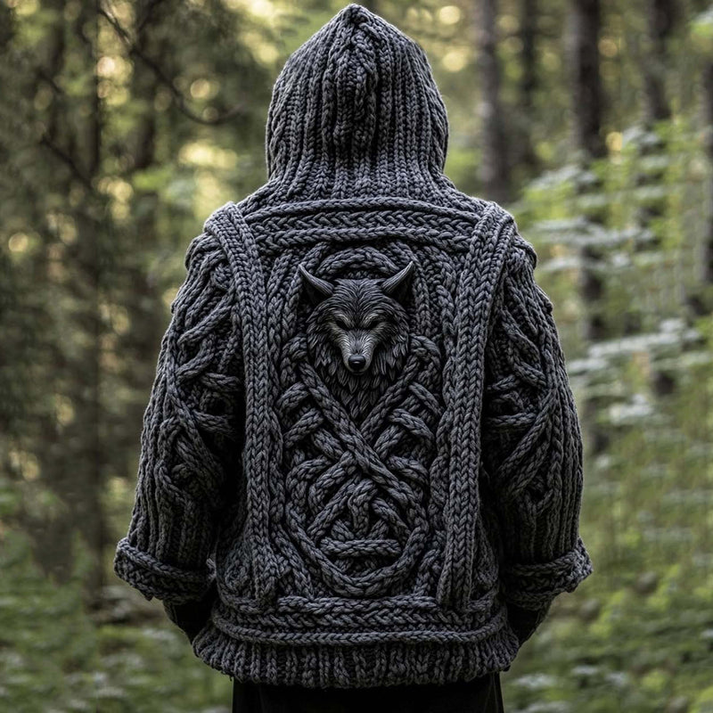 Klassisch gestaltete Strickjacke