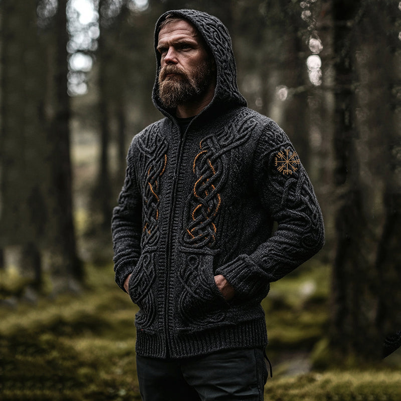 Anmutig gestaltete Strickjacke