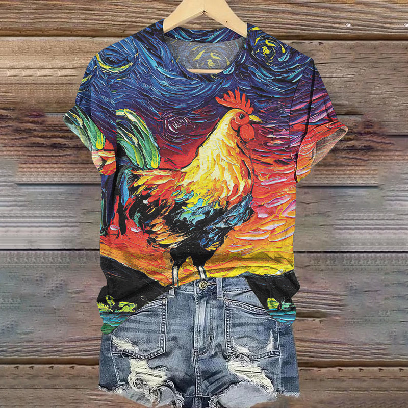 Klassisch gestaltete T-Shirt