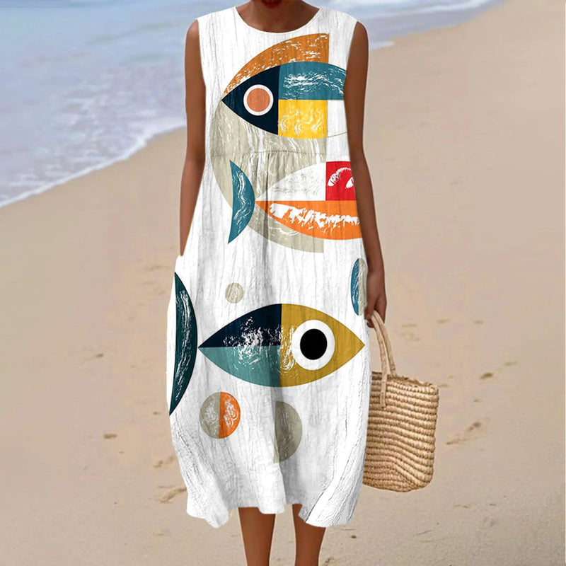 Zeitloser Vintage-Stil Kleid