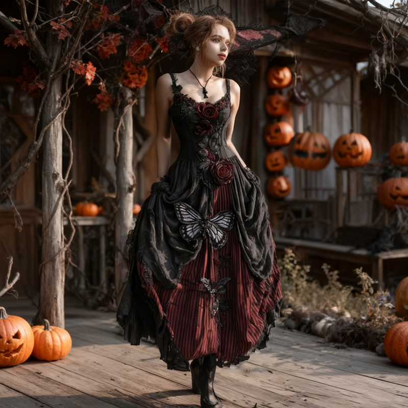 Zeitloser Vintage-Stil Kleid