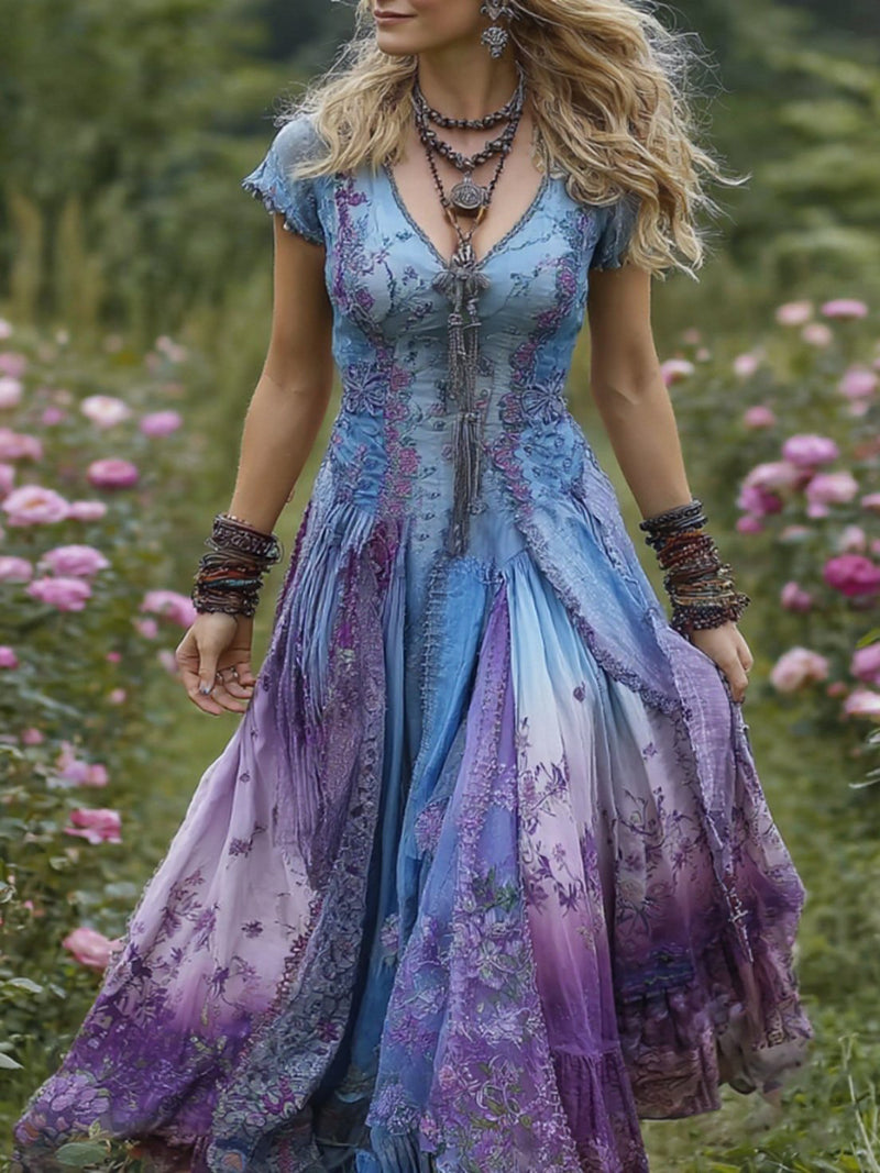 Klassisch gestaltete Kleid