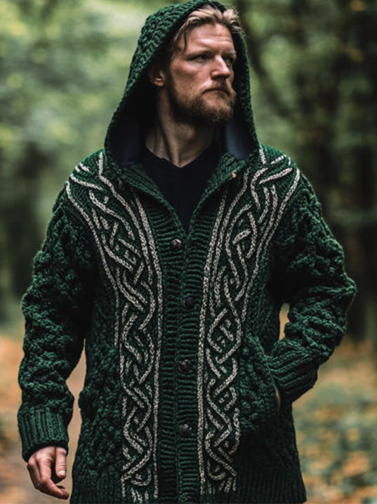 Anmutig gestaltete Strickjacke