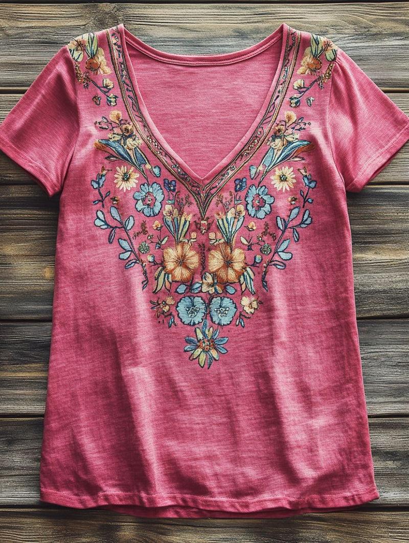 Klassische Vintage T-Shirt
