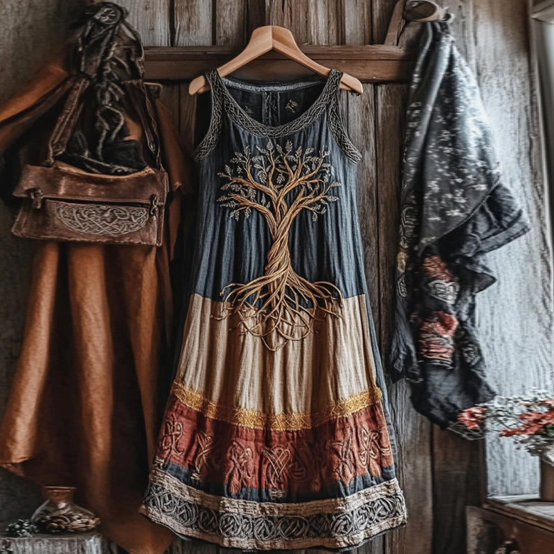 Klassische Vintage Kleid