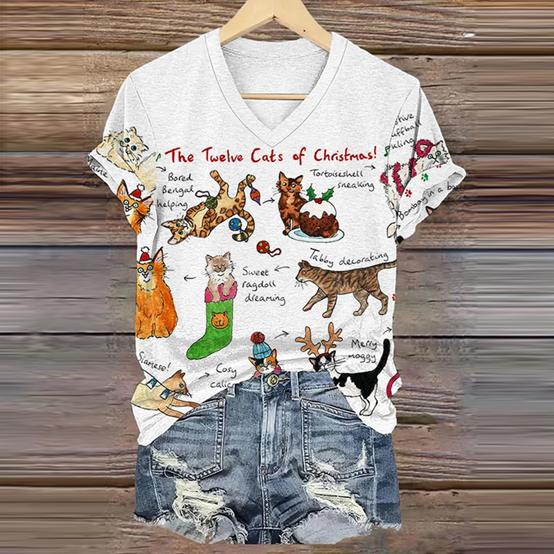 Wunderschön gefertigte T-Shirt