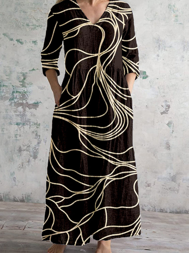 Durchdacht gestaltete Kleid