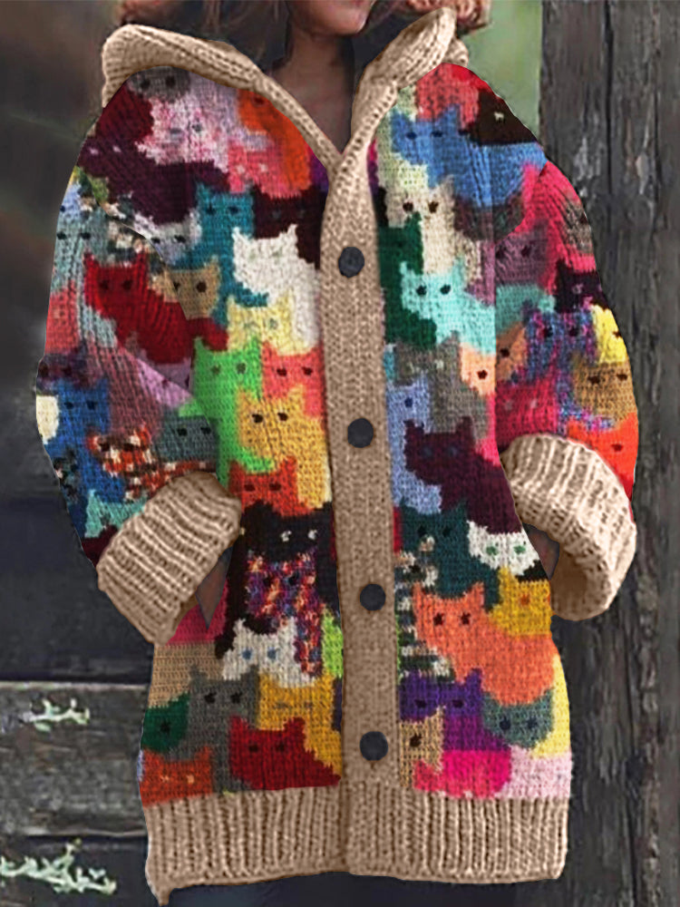 Elegant gestaltete Strickjacke