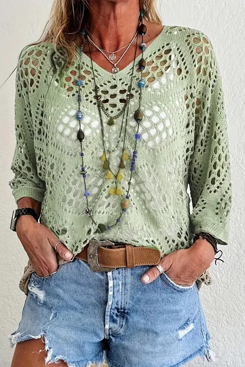 Zeitloser Vintage-Stil Pullover