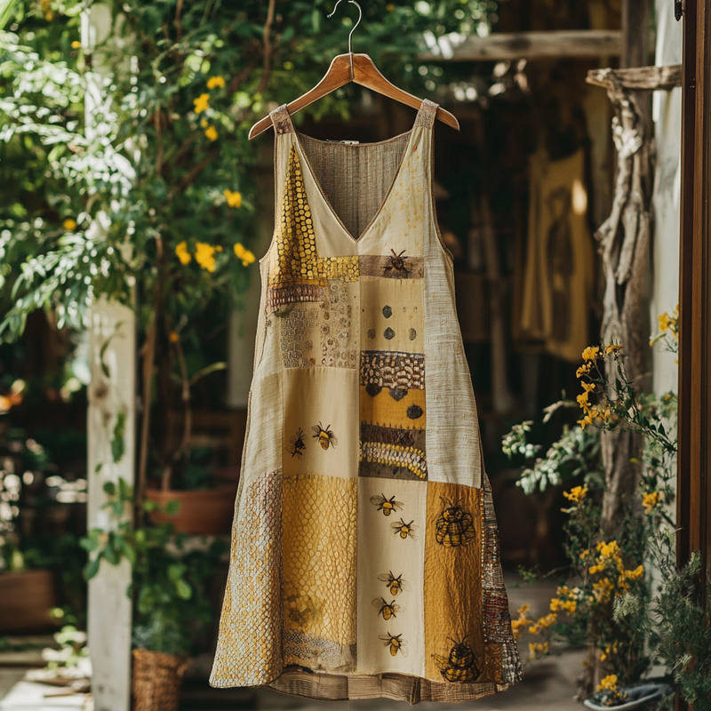 Anmutig gestaltete Kleid