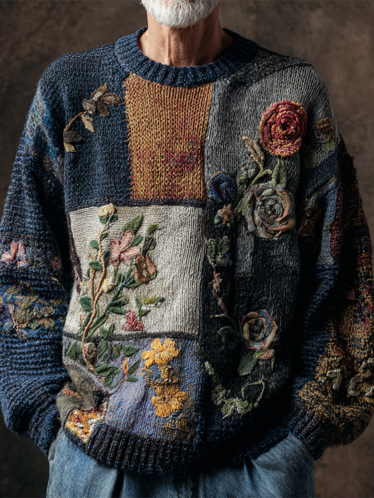 Zeitloser Vintage-Stil Pullover