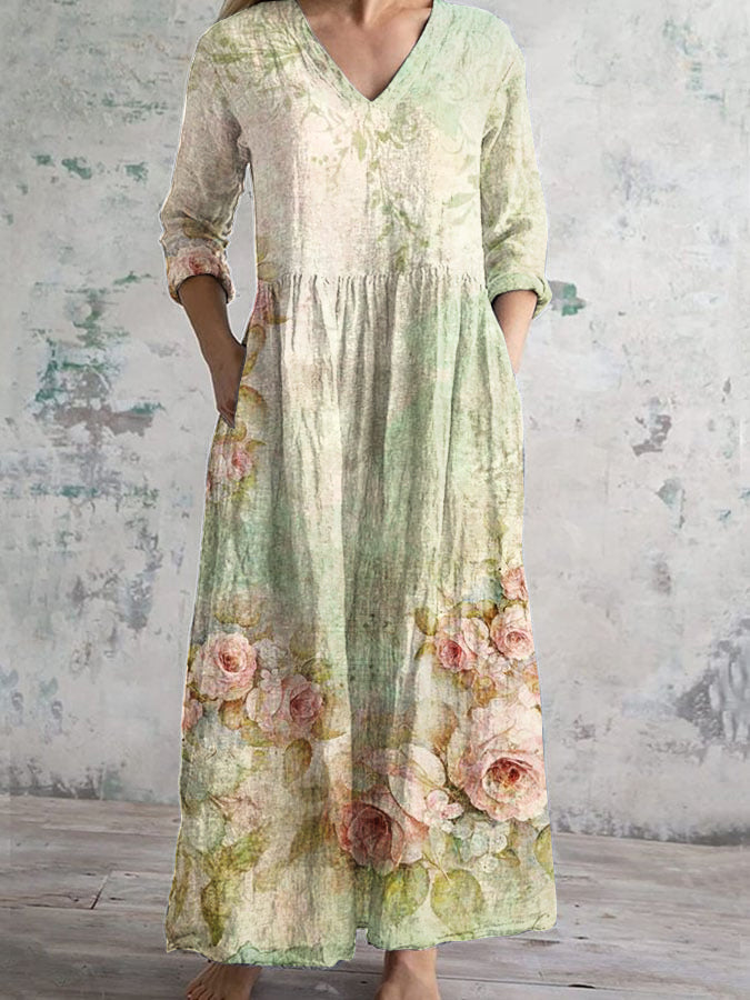 Klassische Vintage Kleid