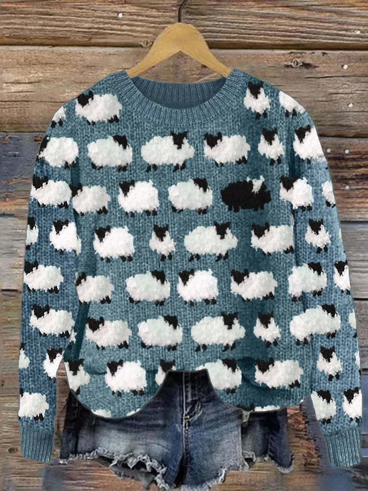 Zeitloser Vintage-Stil Pullover