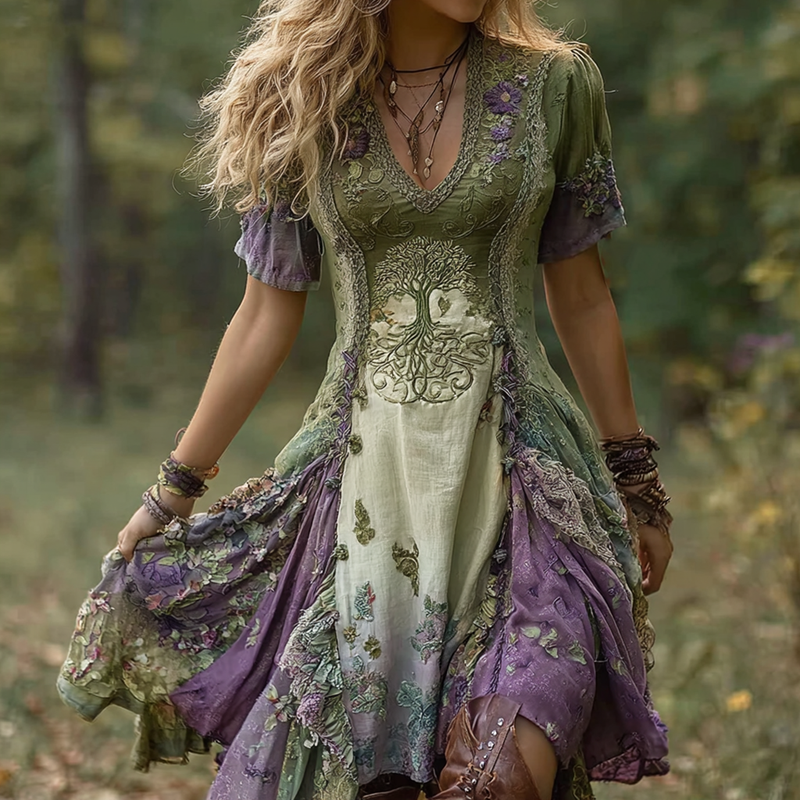 Durchdacht gestaltete Kleid
