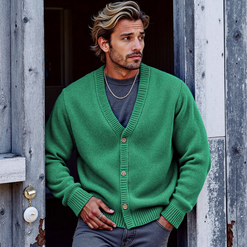 Anmutig gestaltete Strickjacke