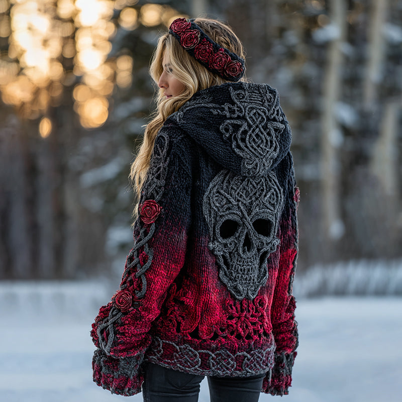 Elegant gestaltete Strickjacke