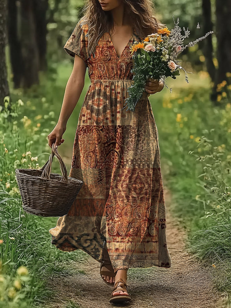 Zeitloser Vintage-Stil Kleid