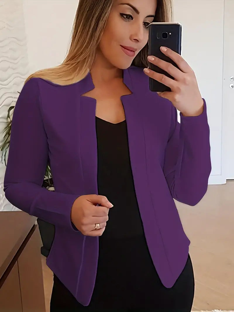 MW | eleganter langärmeliger Blazer für den Frühling