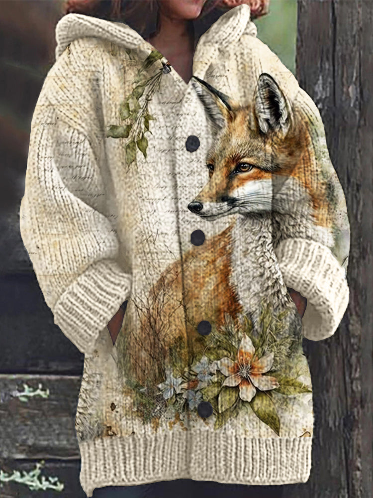 Vintage inspirierte Strickjacke