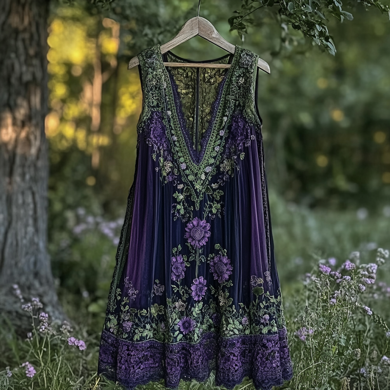 Klassisch gestaltete Kleid