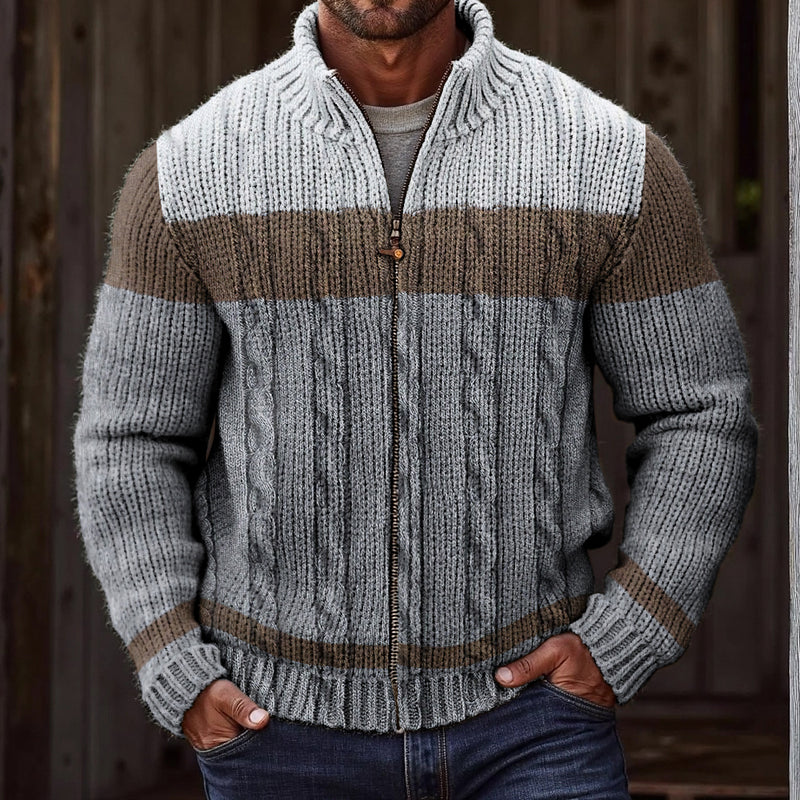Klassische Vintage Strickjacke