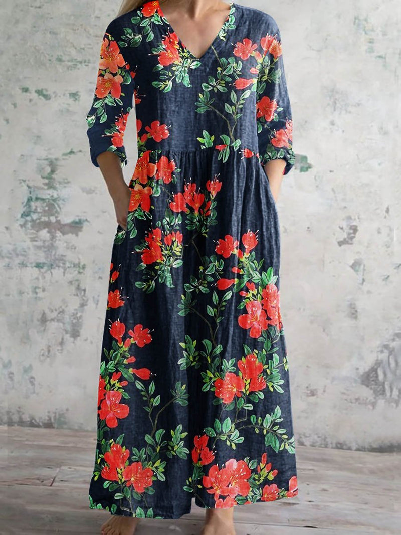 Klassische Vintage Kleid