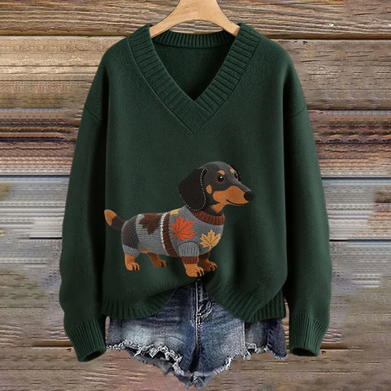 Zeitloser Vintage-Stil Pullover