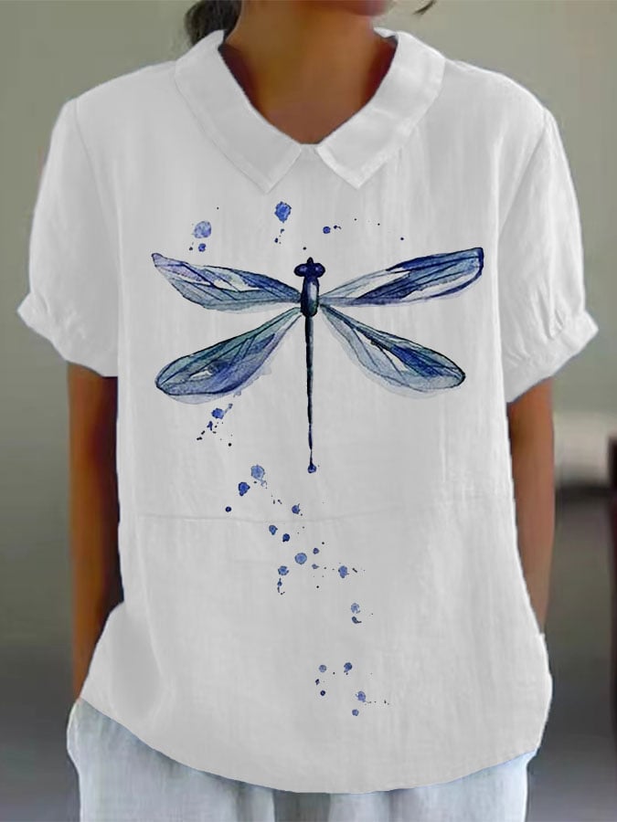 Zeitloser Vintage-Stil Top