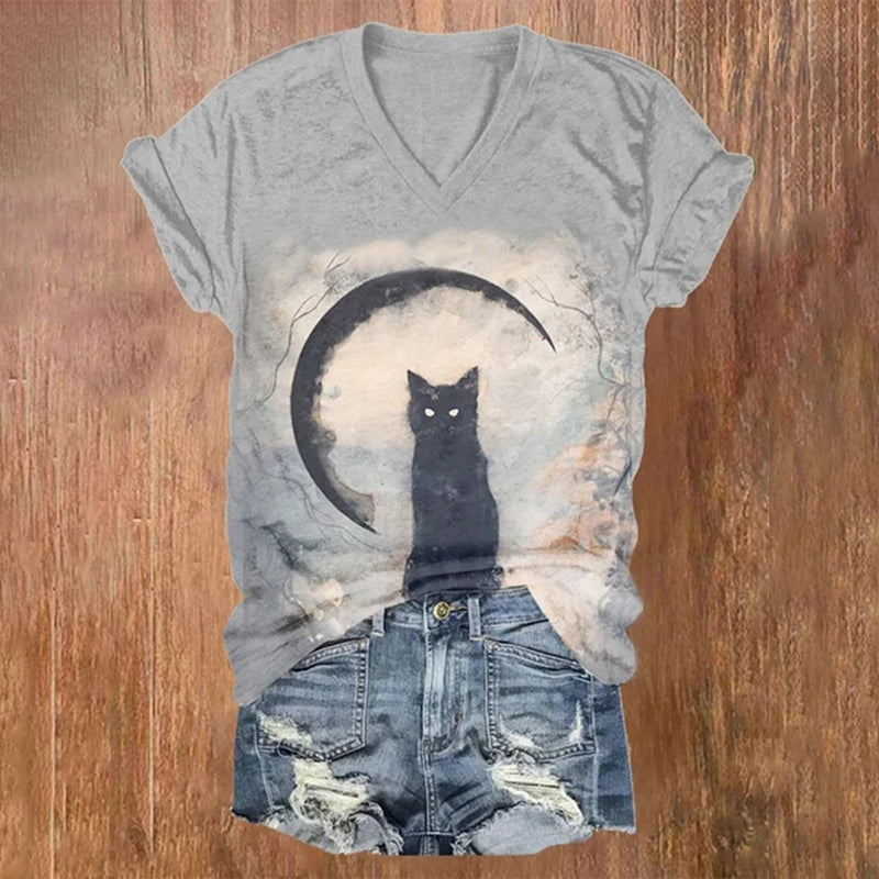 Zeitloser Vintage-Stil T-Shirt