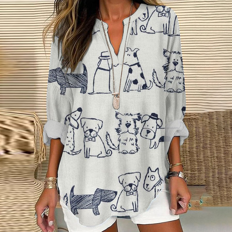 Klassisch gestaltete Bluse