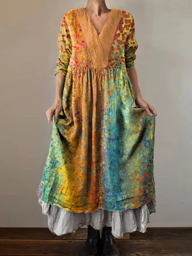 Klassische Vintage Kleid