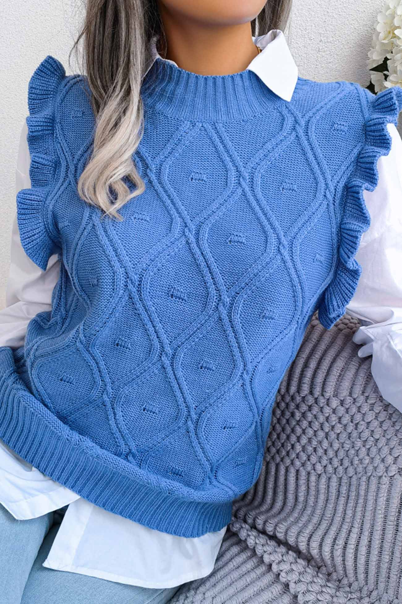 Zeitloser Vintage-Stil Pullover