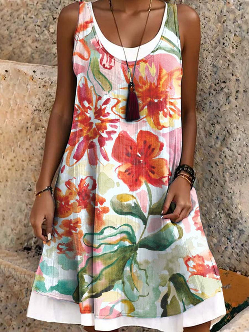 Klassische Vintage Kleid