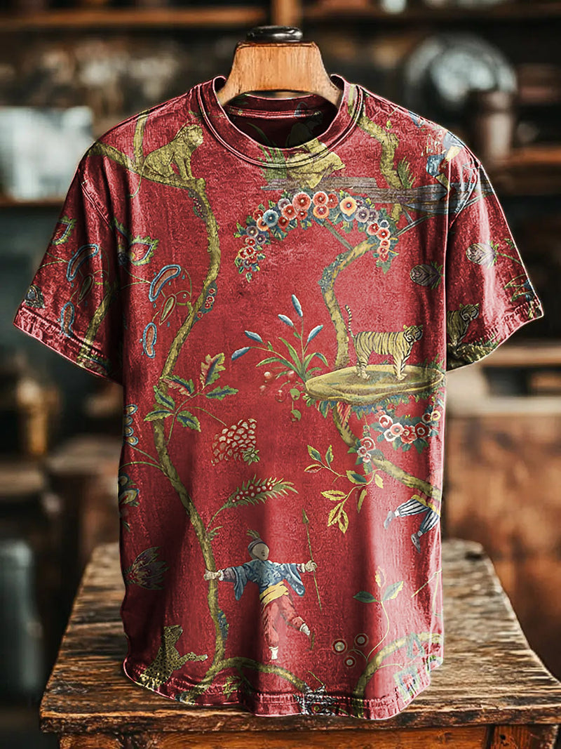 Zeitloser Vintage-Stil T-Shirt